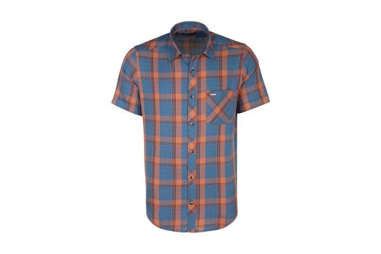 پیراهن چهارخانه مردانه آستین کوتاه